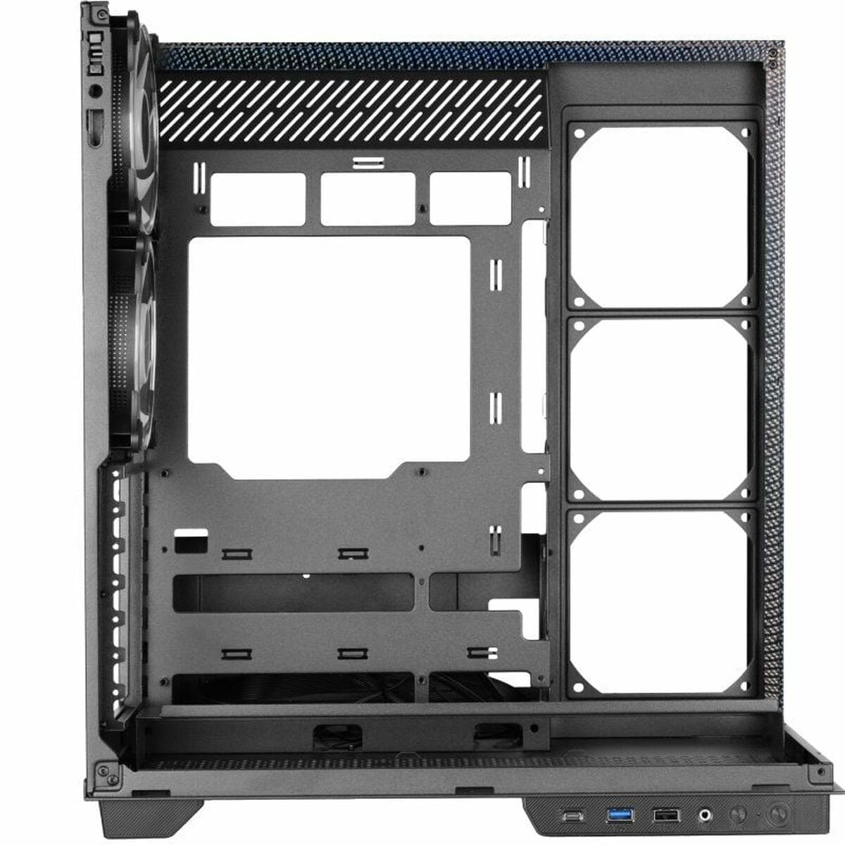 Afbeeldingen van ATX Semi-tower Box Mars Gaming MC3GFPRO Black