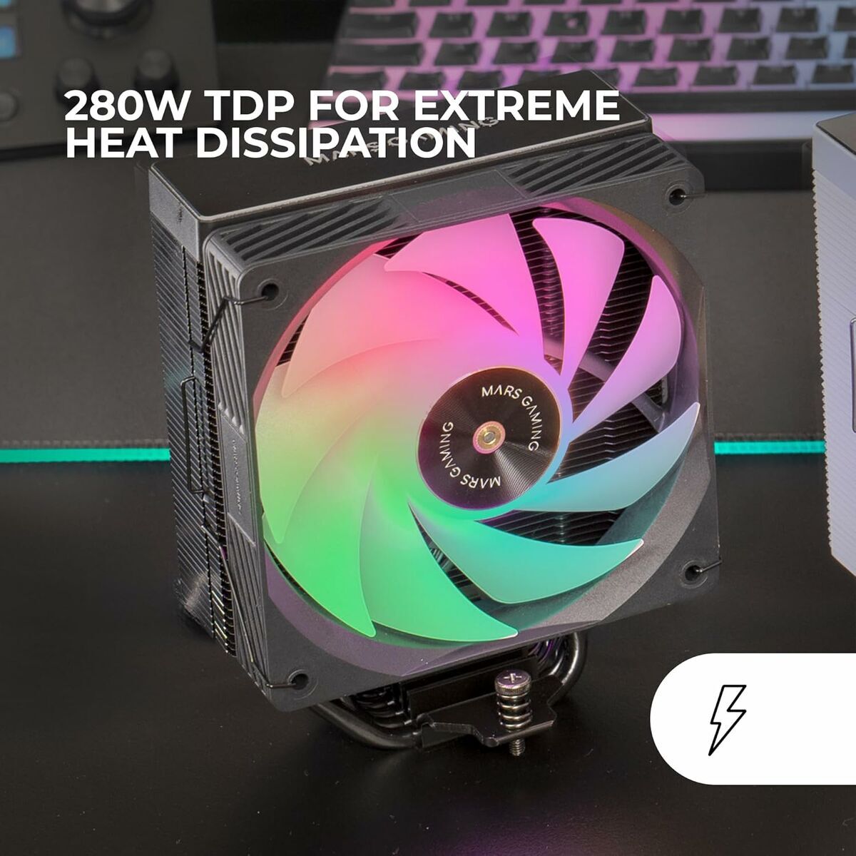 Bild von CPU Fan Mars Gaming MCPUX5ARGBW