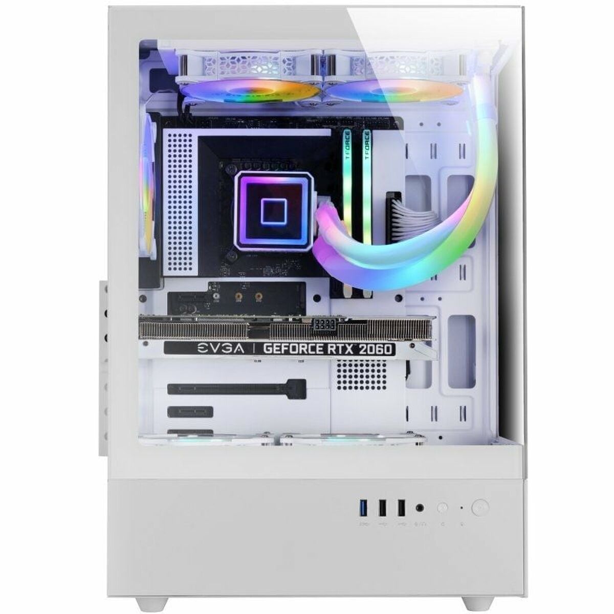 Afbeeldingen van ATX Semi-tower Box Mars Gaming MCXOW White