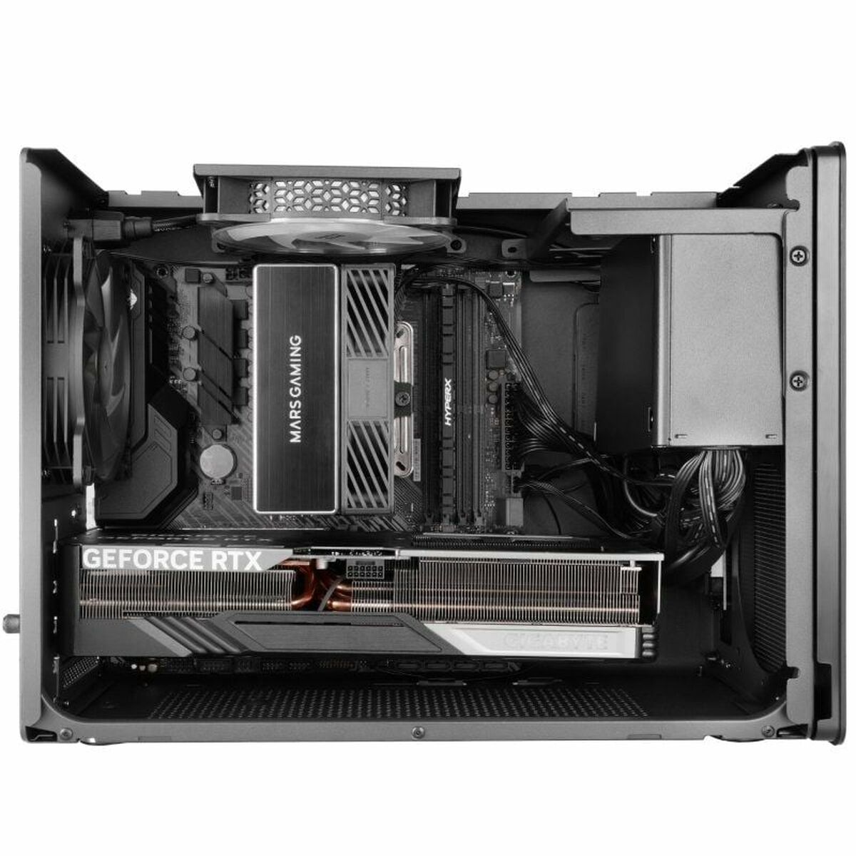 Afbeeldingen van ATX Mini-tower Box Case Mars Gaming MCXPRO Black