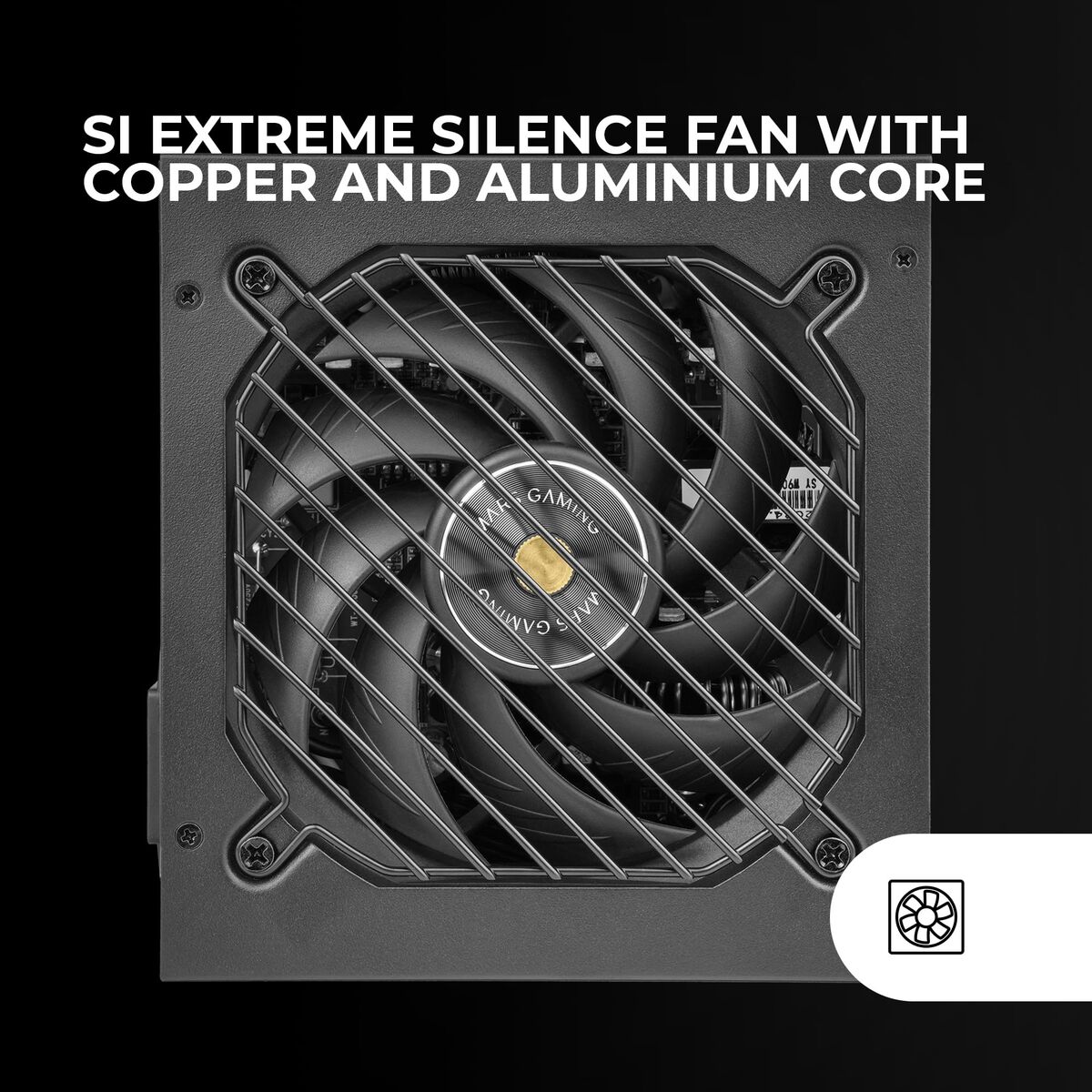 Bild von Power supply Mars Gaming PSU 850W ATX 850 W 80 Plus Bronze