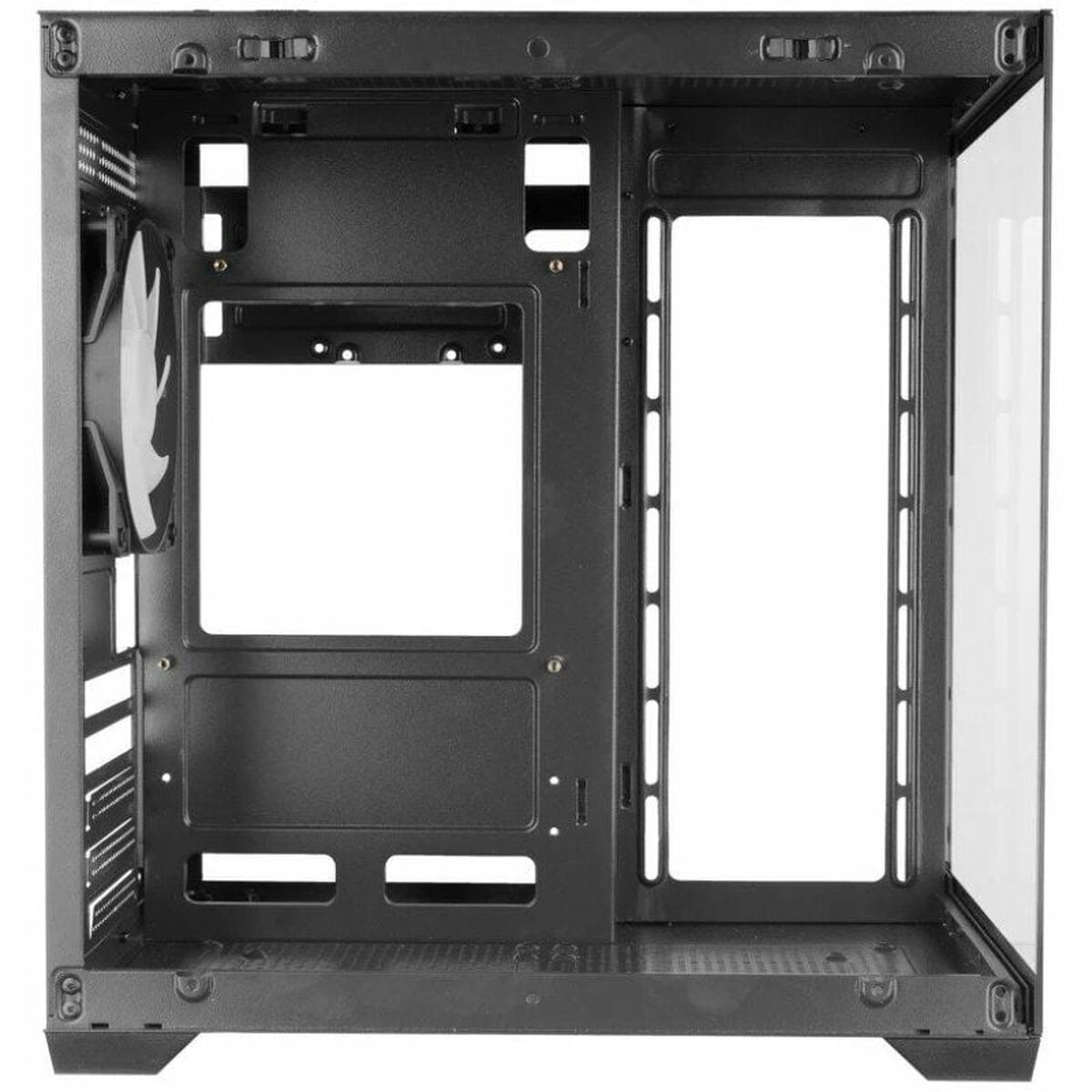 Afbeeldingen van ATX Mini-tower Box Case Mars Gaming MCVIEW2 Black
