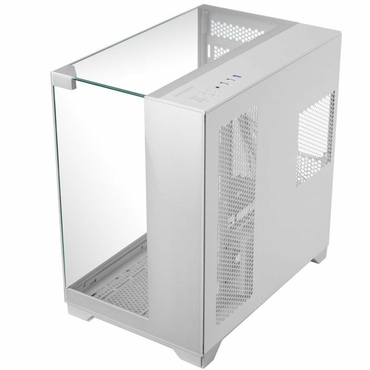 Afbeeldingen van ATX Mini-tower Box Case Mars Gaming MCVISIONW White