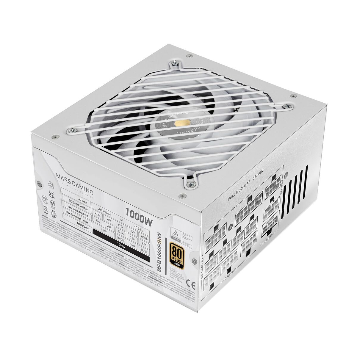 Bild von Power supply Mars Gaming MPB1000PSIW 1000 W 80 Plus Gold
