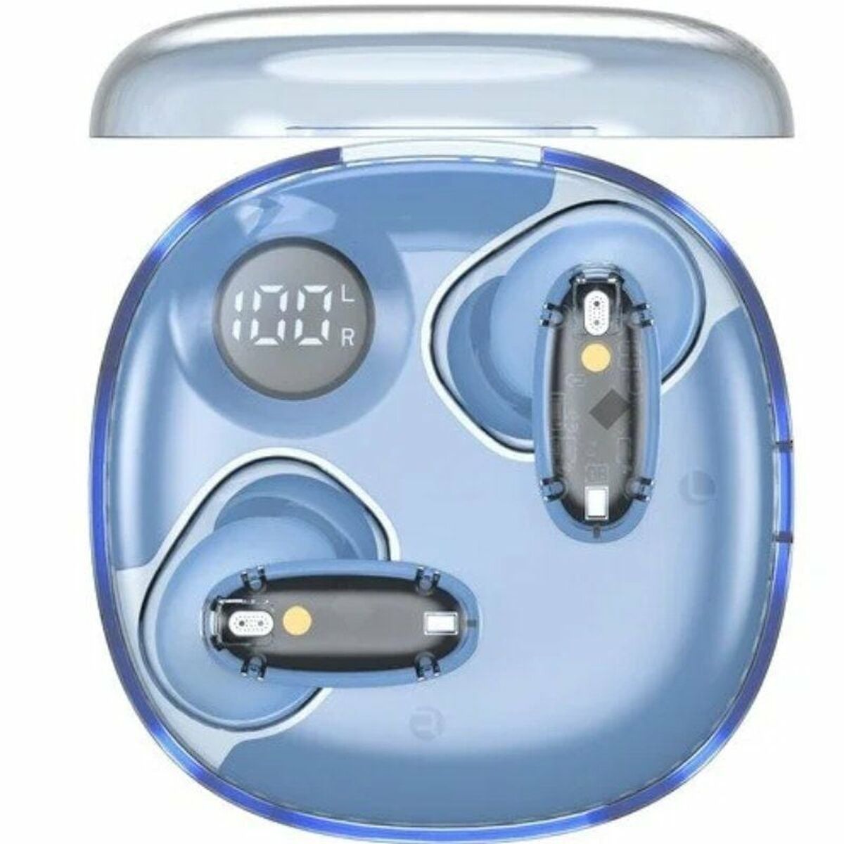 Afbeeldingen van Wireless Earphones with Charging Case Mars Gaming MHIB2BL Blue