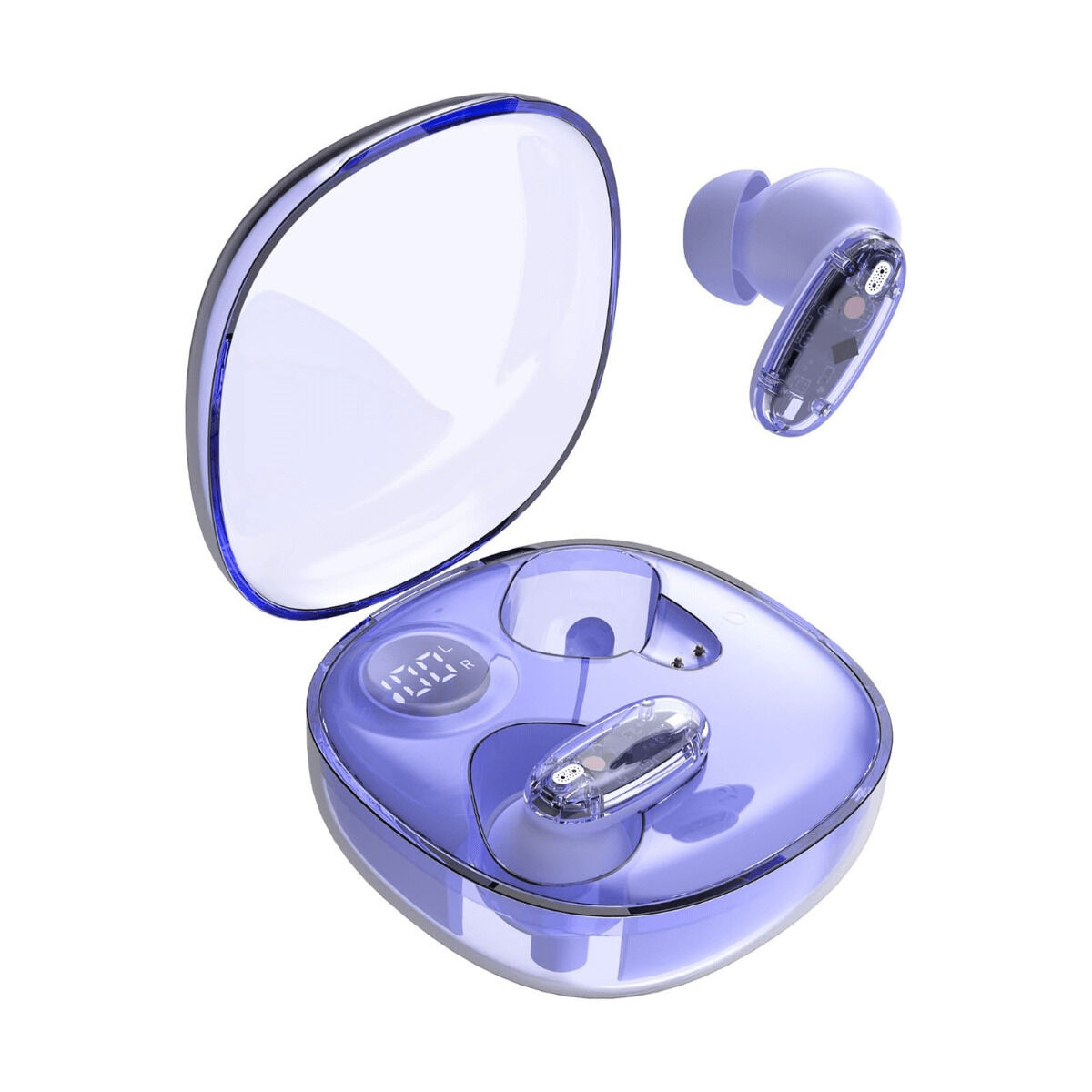 Bild von Wireless Earphones with Charging Case Mars Gaming Purple