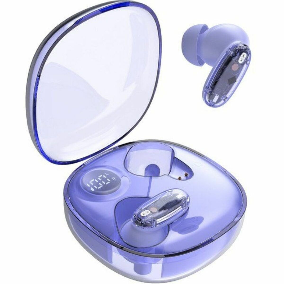 Bild von Wireless Earphones with Charging Case Mars Gaming Purple