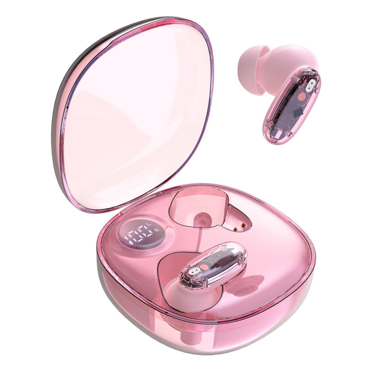 Picture of Wireless Earphones with Charging Case Mars Gaming Pink