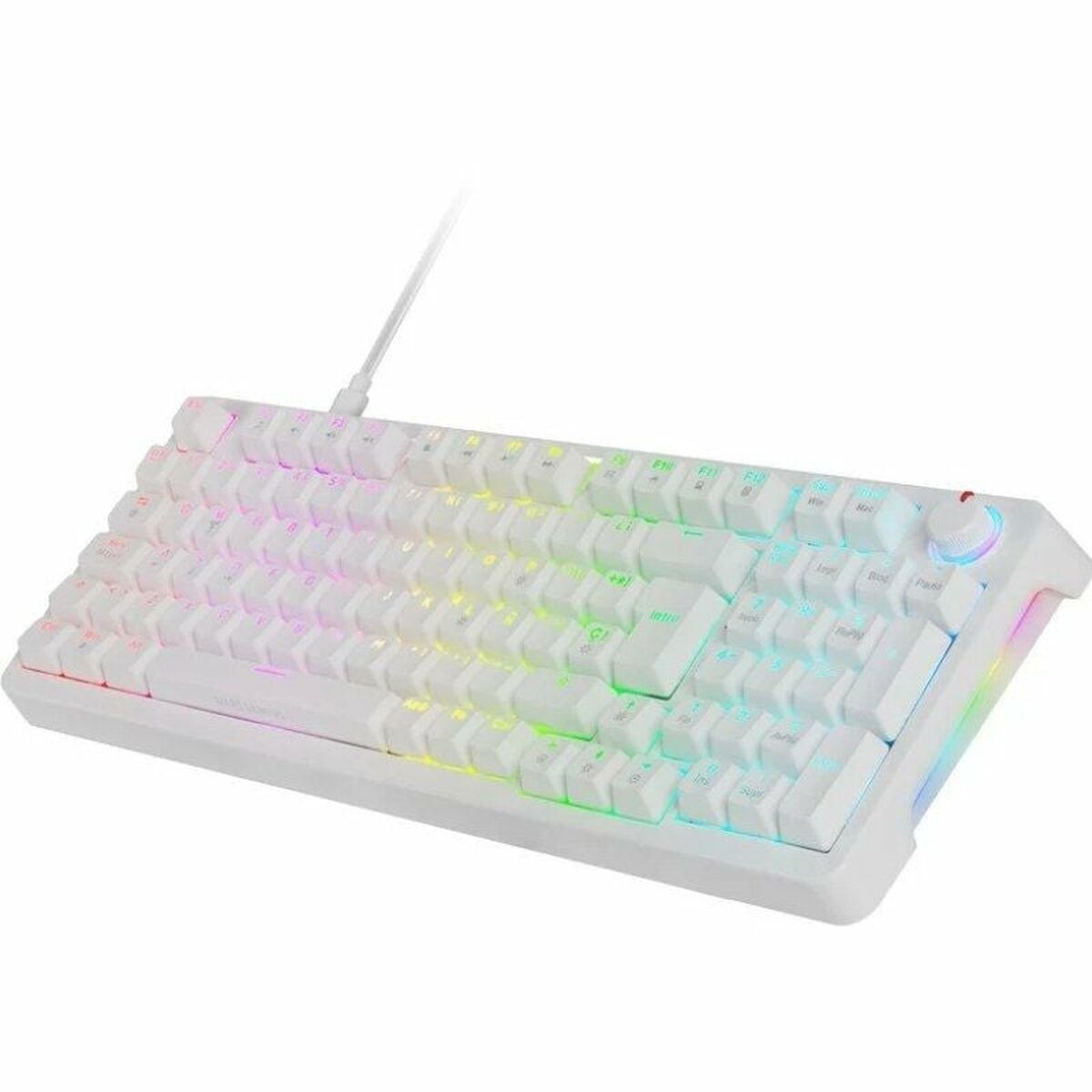 Bild von Gaming Keyboard Mars Gaming MKPROWYES White Spanish Qwerty