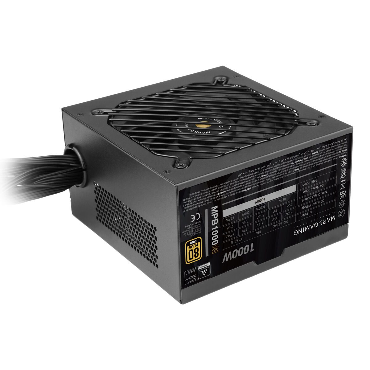 Picture of Power supply Mars Gaming MPB1000SI ATX 1000 W 80 Plus Gold