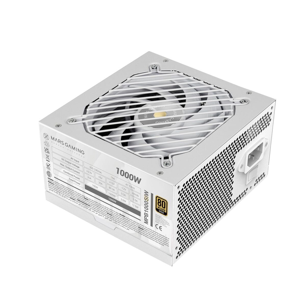 Picture of Power supply Mars Gaming MPB1000SIW ATX 1000 W 80 Plus Gold