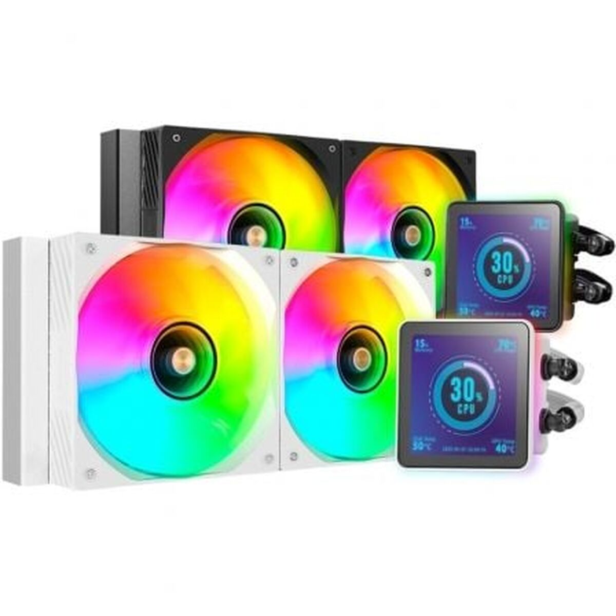 Picture of CPU Fan Mars Gaming MLVISIONPRO240W