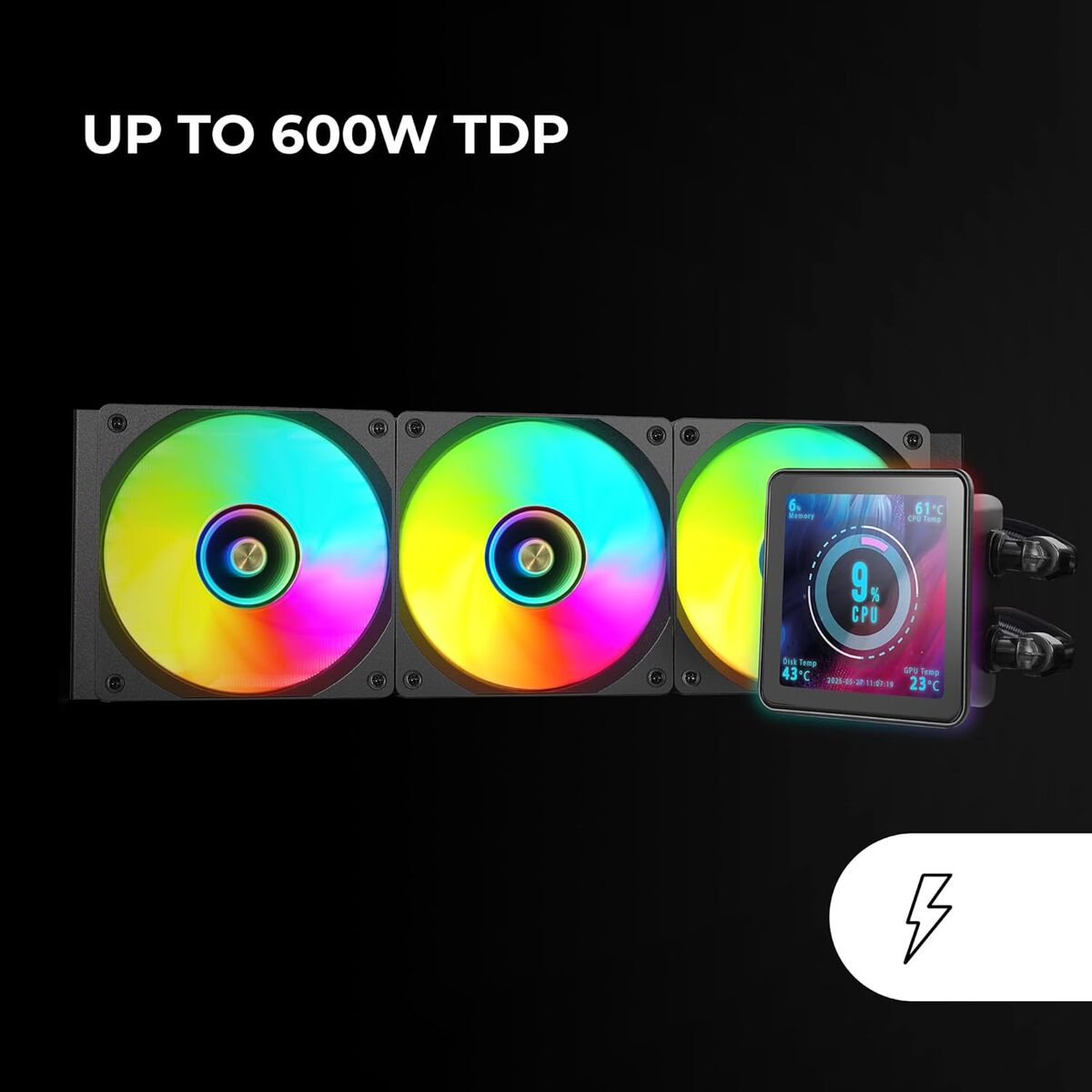 Image de Support de refroidissement pour ordinateur portable Mars Gaming MLVISIONPRO360