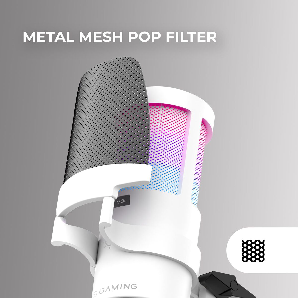 Microphone Mars Gaming MMICSCW
