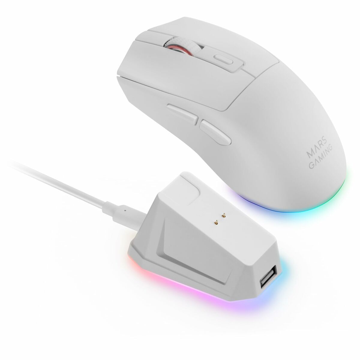Kép Gaming Mouse Mars Gaming MMT3W White