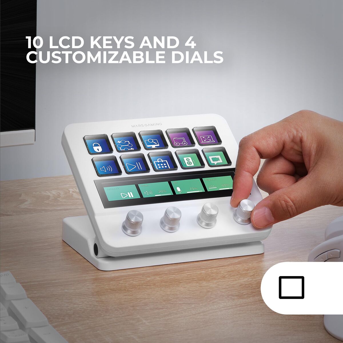 Picture of Keyboard Mars Gaming MSDPROW