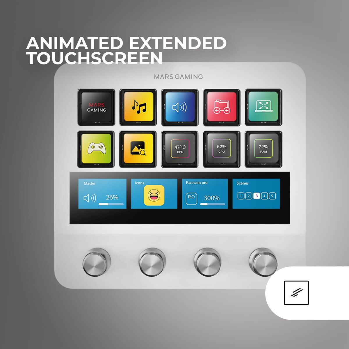 Picture of Keyboard Mars Gaming MSDPROW