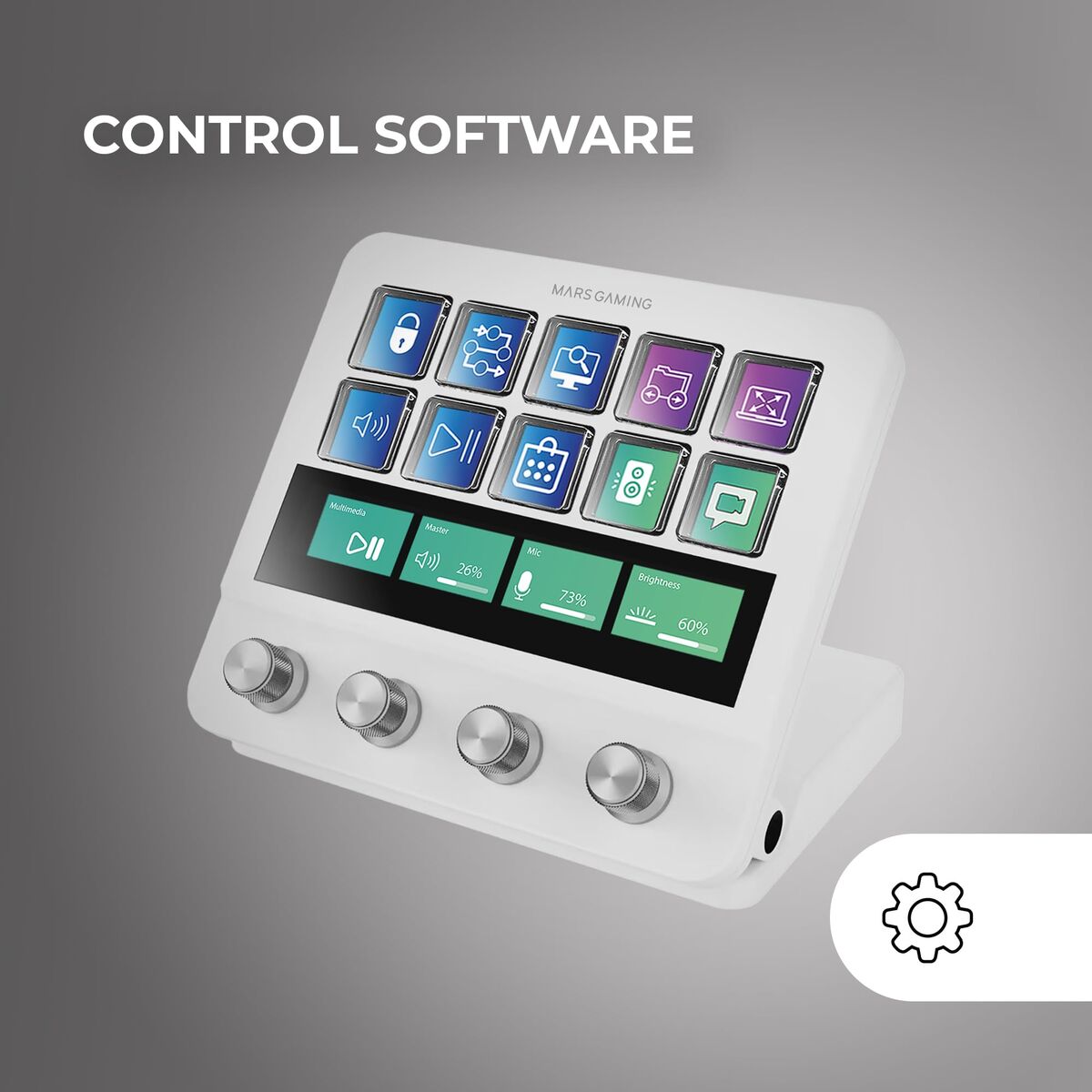 Picture of Keyboard Mars Gaming MSDPROW