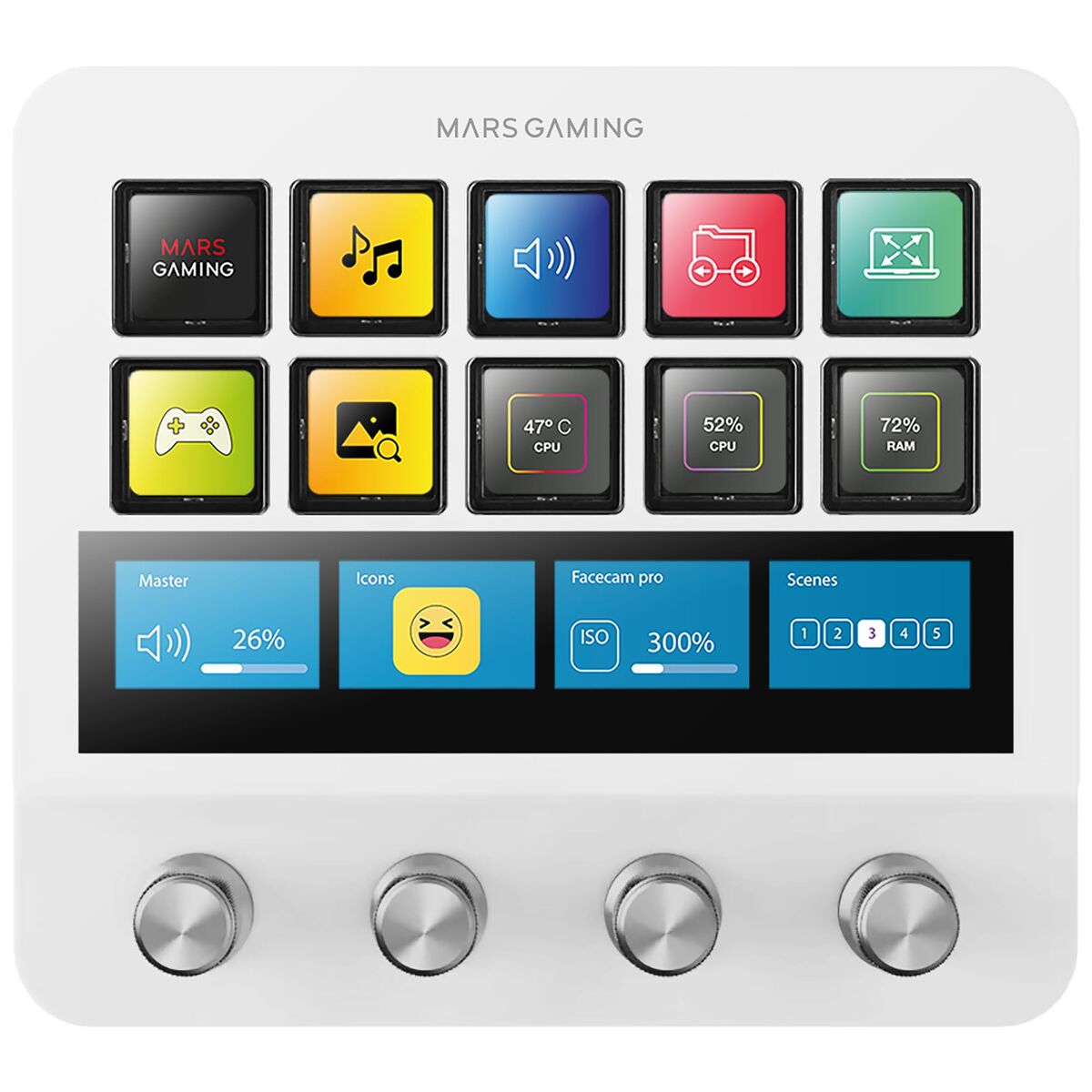 Picture of Keyboard Mars Gaming MSDPROW