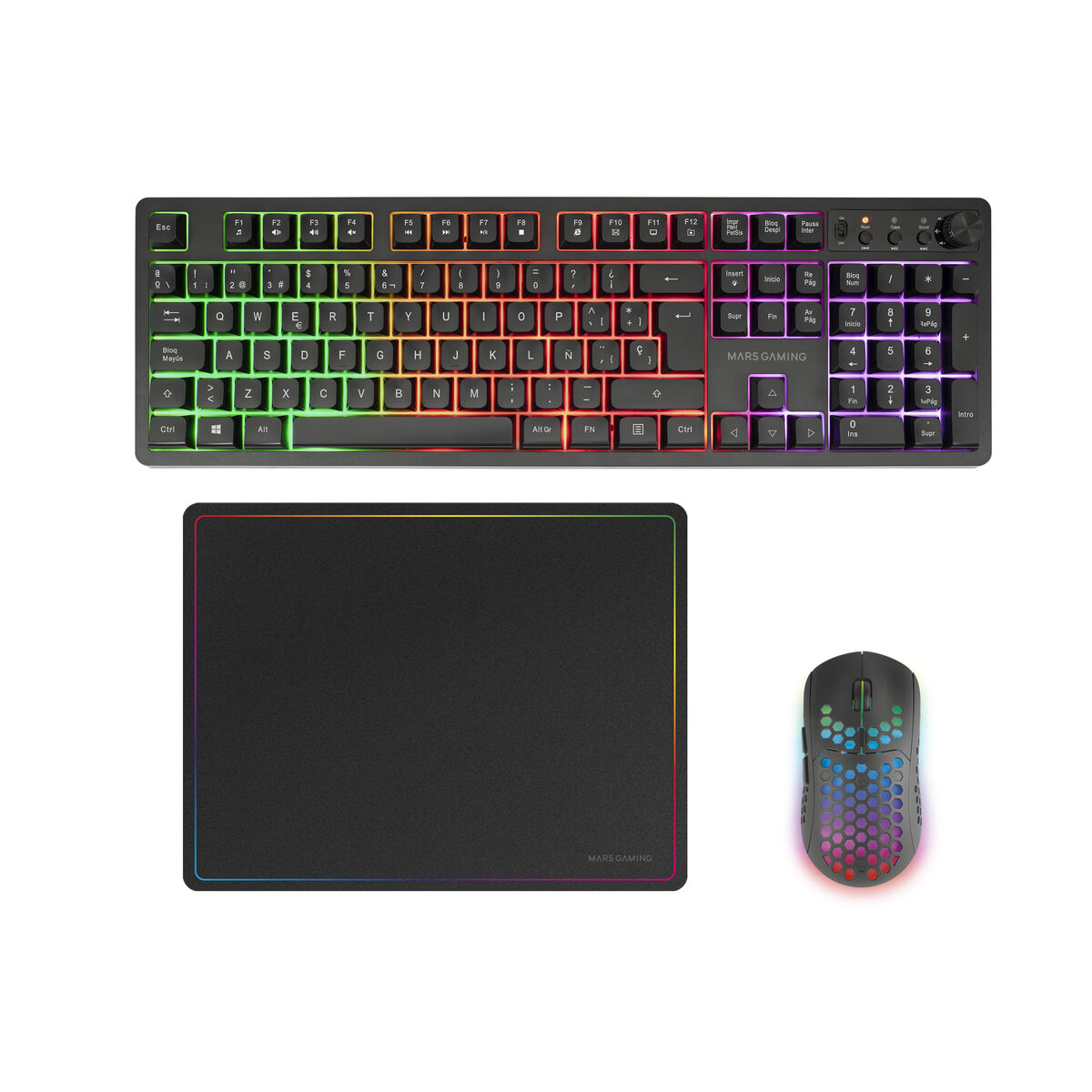 Afbeeldingen van Pack Gaming Mars Gaming MCPWXES