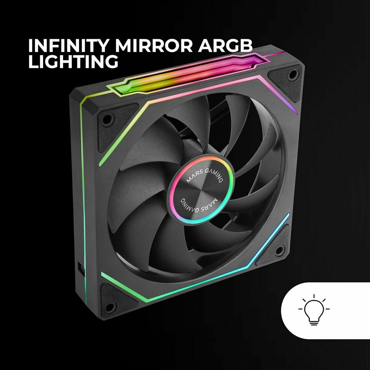 Afbeeldingen van Box Ventilator Mars Gaming MF-LINKFINITYKIT2 Ø 12 cm