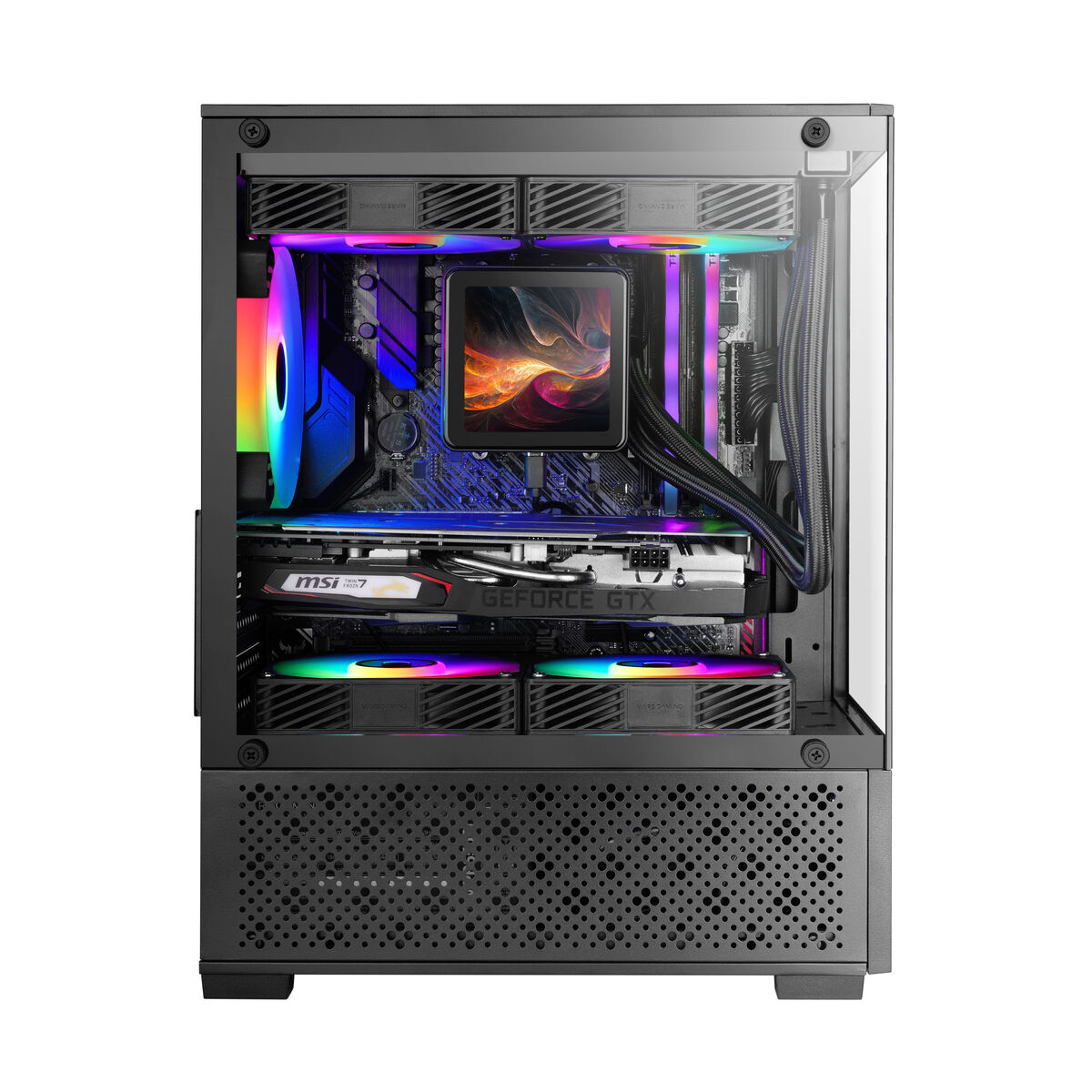 Afbeeldingen van ATX Semi-tower Box Mars Gaming MC-SE2 Black