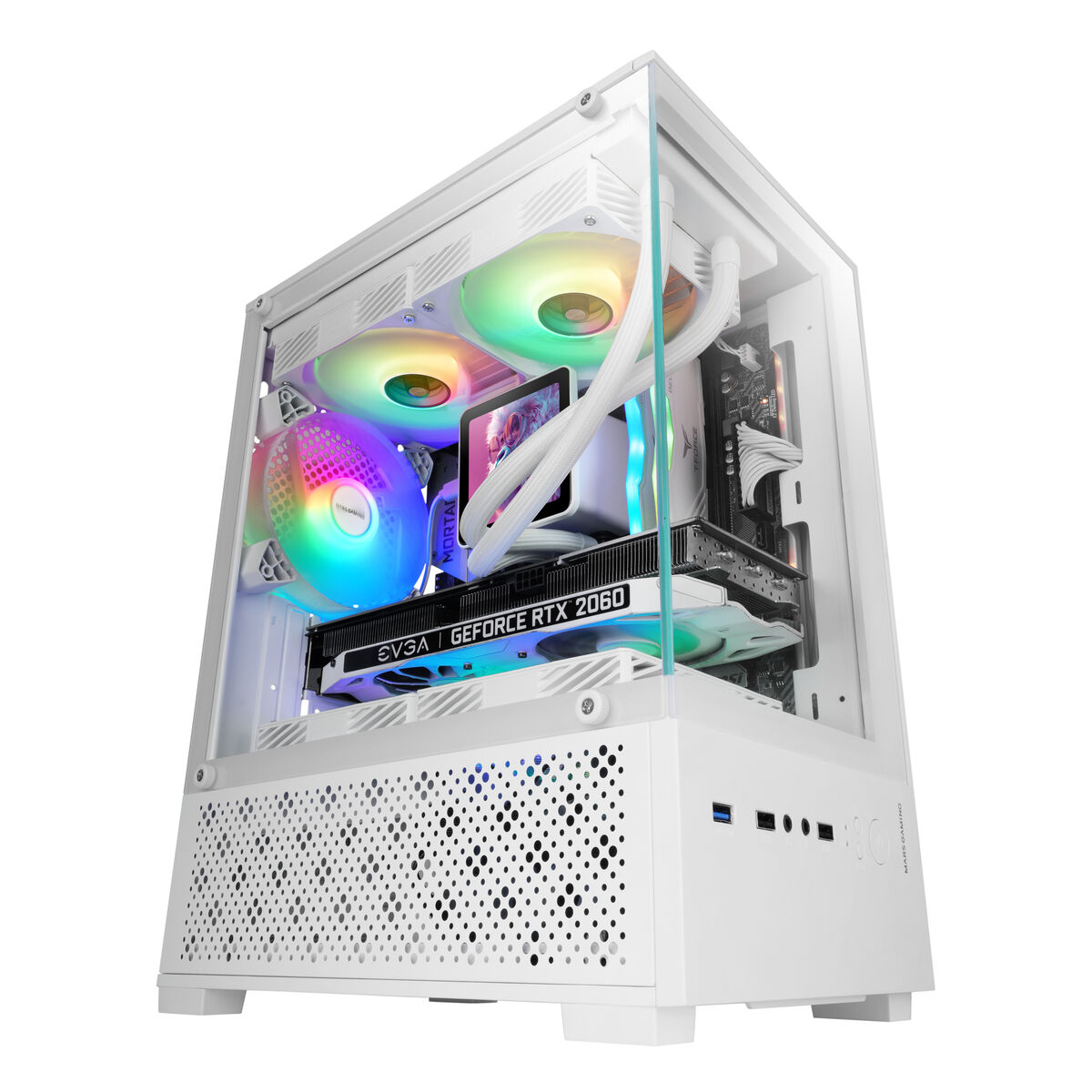 Afbeeldingen van ATX Semi-tower Box Mars Gaming MC-SE2 White