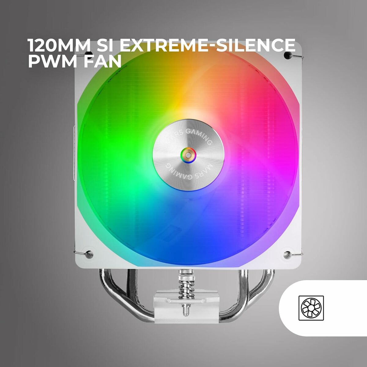 Afbeeldingen van CPU Fan Mars Gaming MCPUX4ARGBW