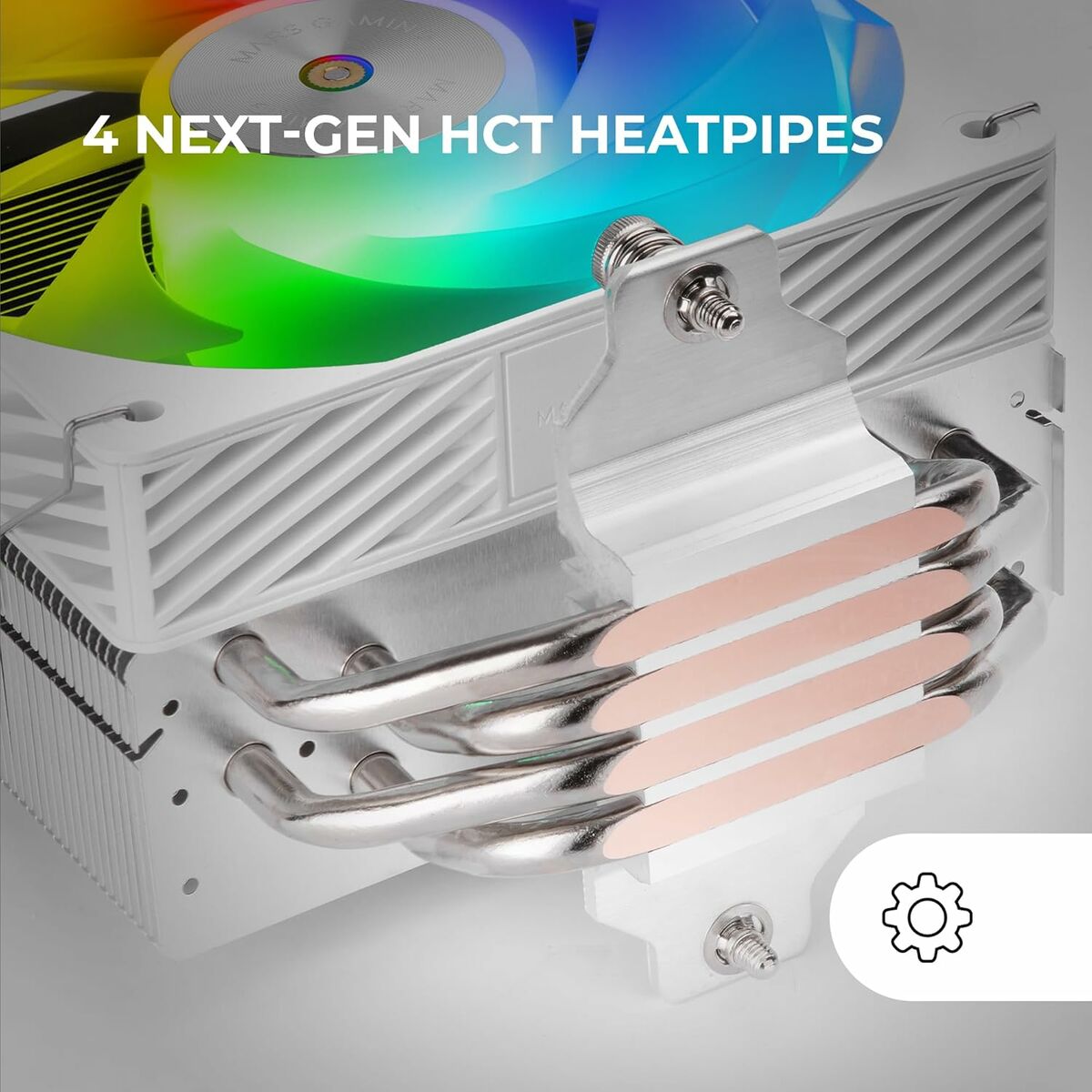 Afbeeldingen van CPU Fan Mars Gaming MCPUX4ARGBW