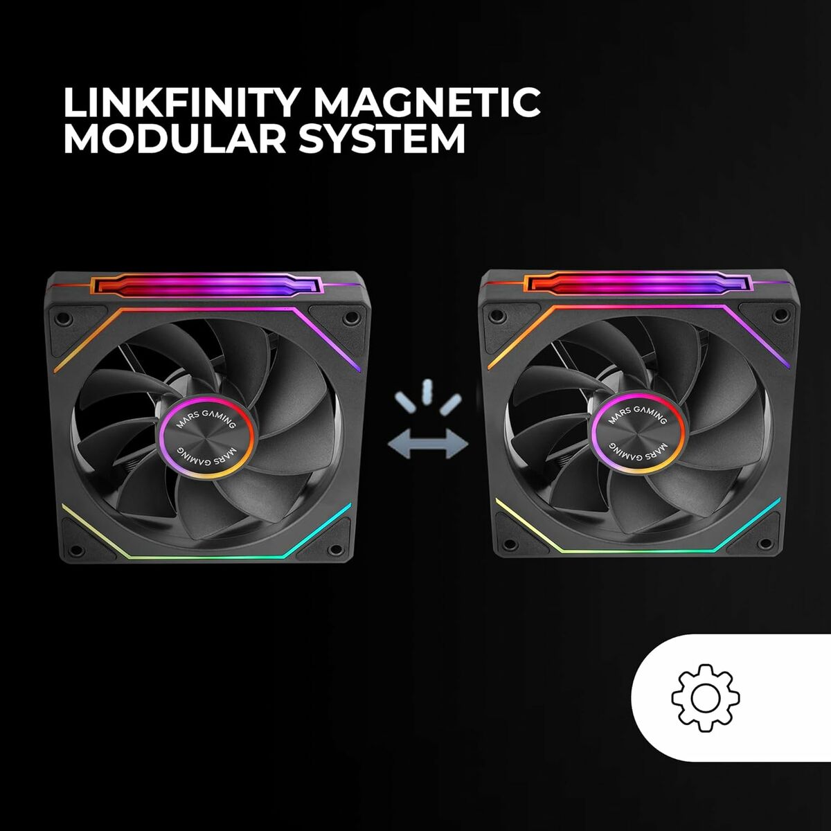 Afbeeldingen van CPU Fan Mars Gaming MF-LINKFINITYKIT2R