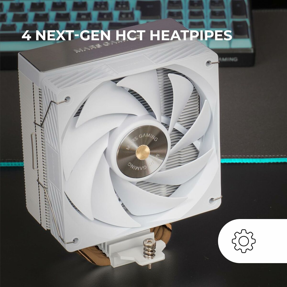 Picture of CPU Fan Mars Gaming MCPUX4W