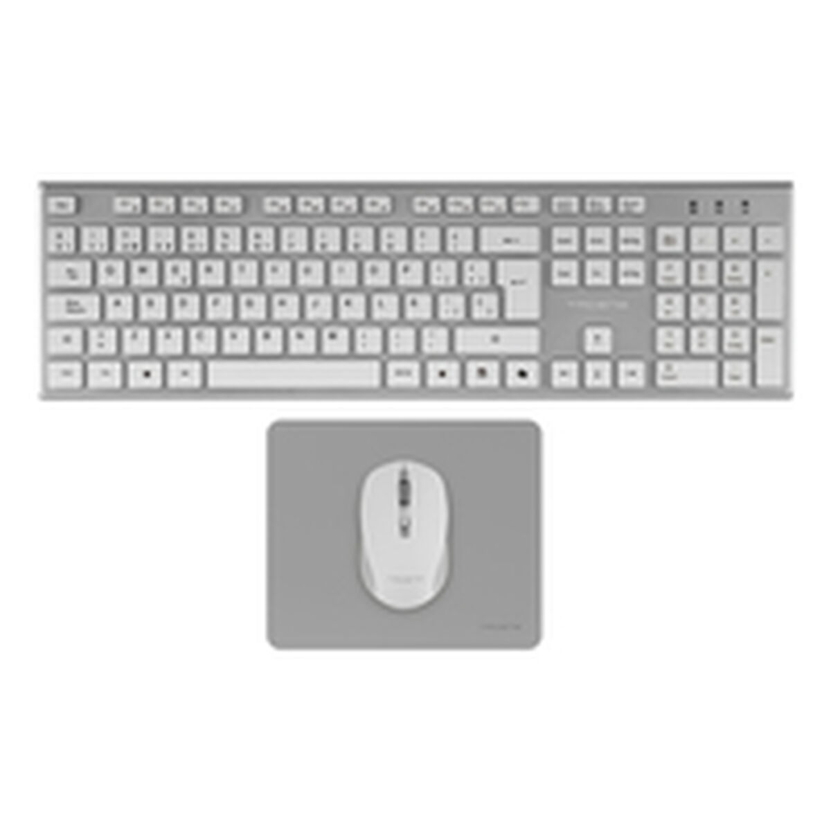 Picture of Keyboard and Mouse Tacens 6ZENITHWES White Spanish Qwerty (3 Units)