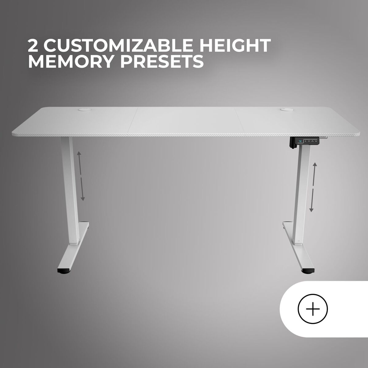 Picture of Desk Mars Gaming MGDERGOPRO160W White 160 x 60 cm