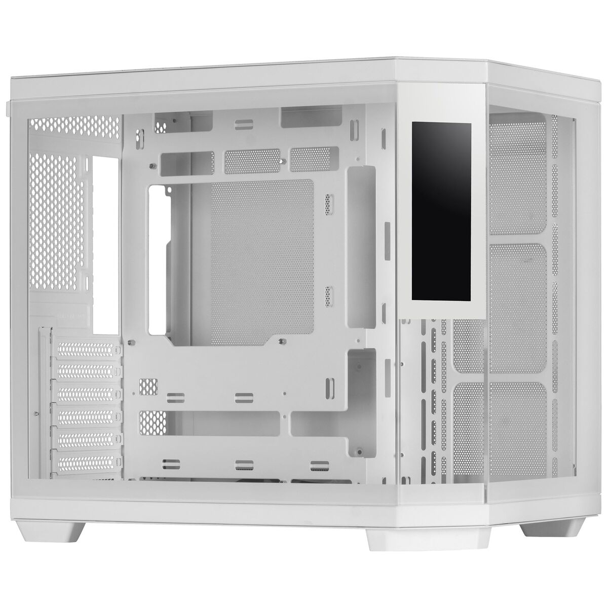 Picture of ATX Semi-tower Box Mars Gaming MC3TCORELCDW White