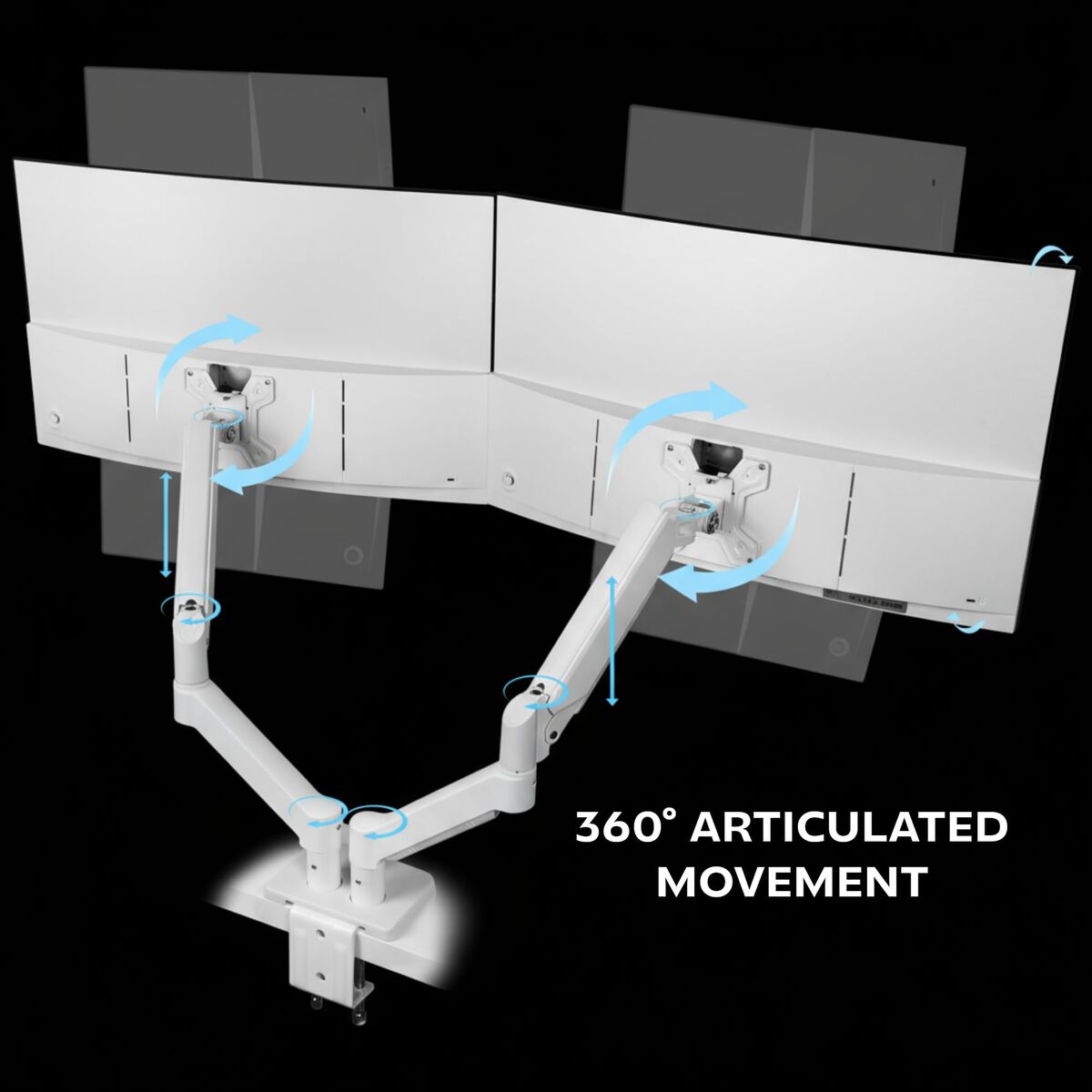 Picture of Screen Table Support Mars Gaming MARMPRO2W 32" 10" (2 Units)