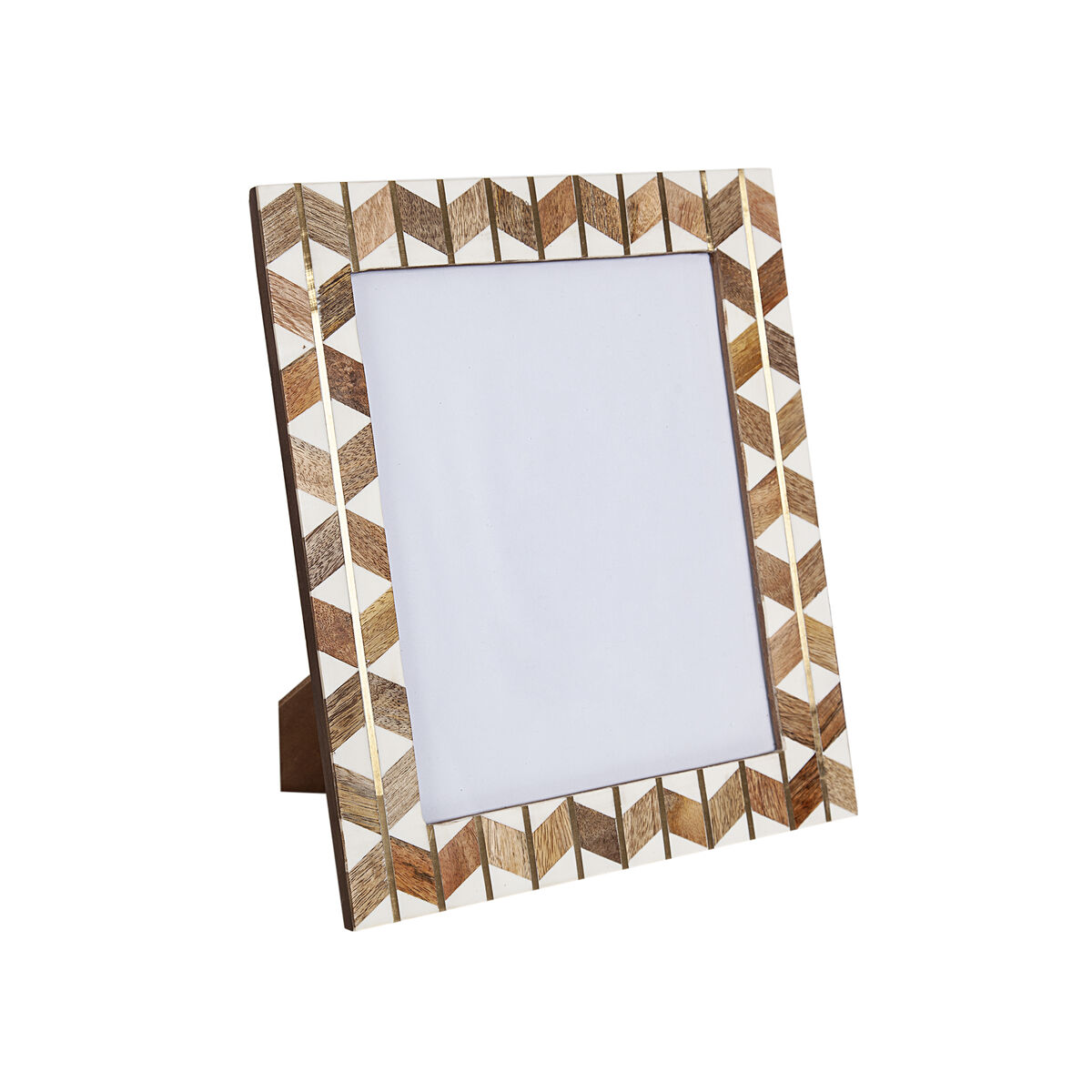 Foto ramme Romimex Brun Beige Træ Harpiks 20 x 25 x 1 cm