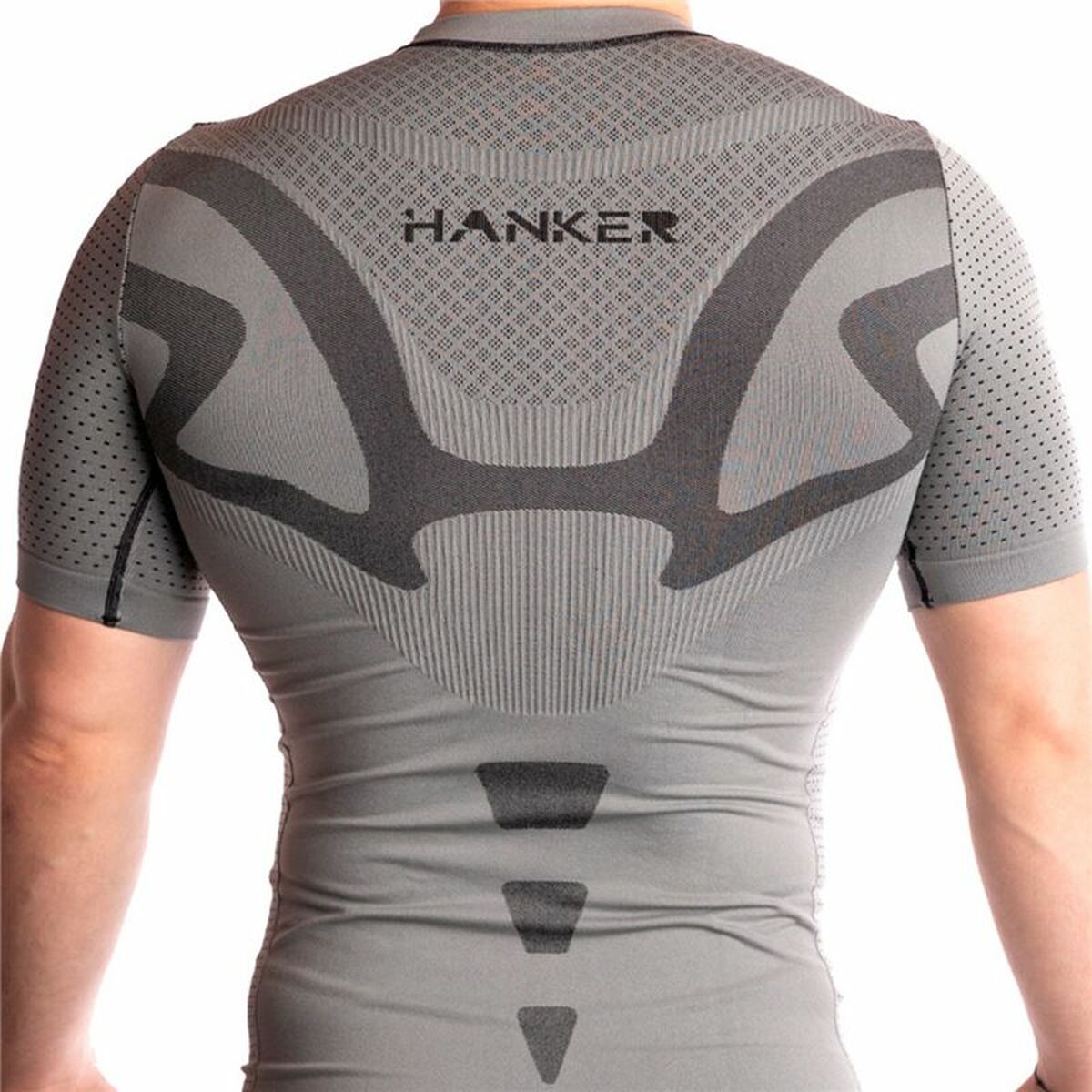 Image secondaire de T-shirt à manches courtes homme Hanker Yod Gris