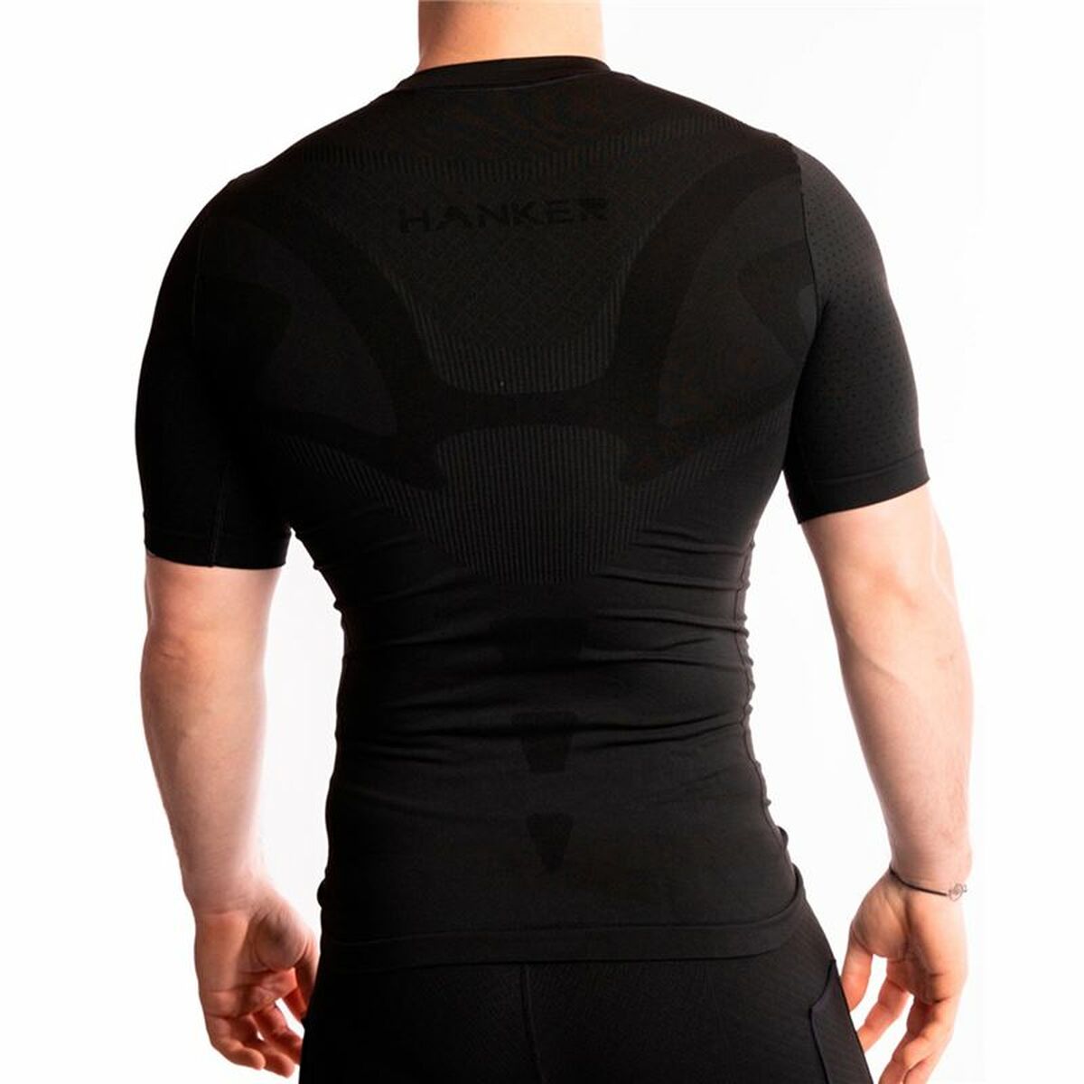 Image secondaire de T-shirt à manches courtes homme Hanker Noir