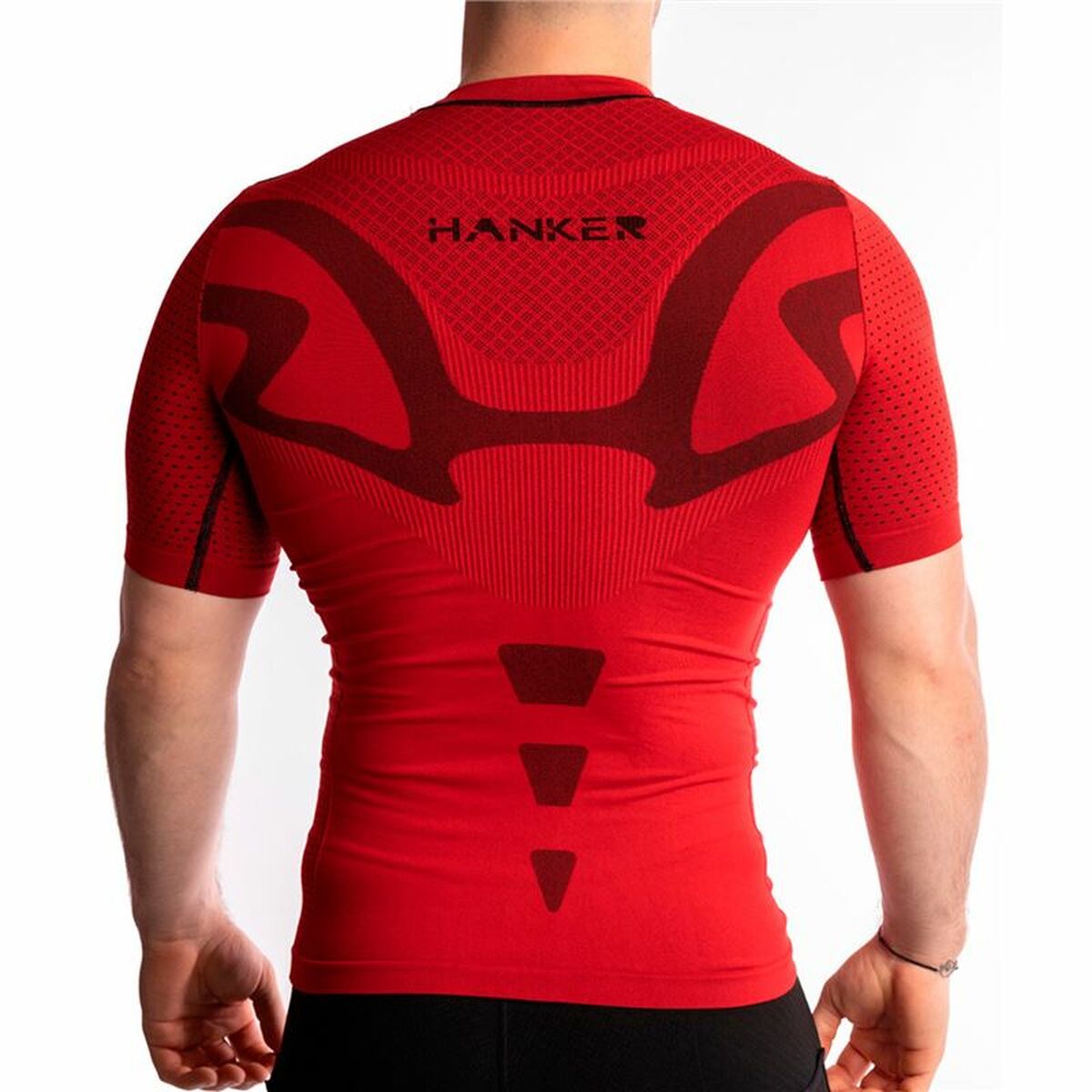 Image secondaire de T-shirt à manches courtes homme Hanker Rouge