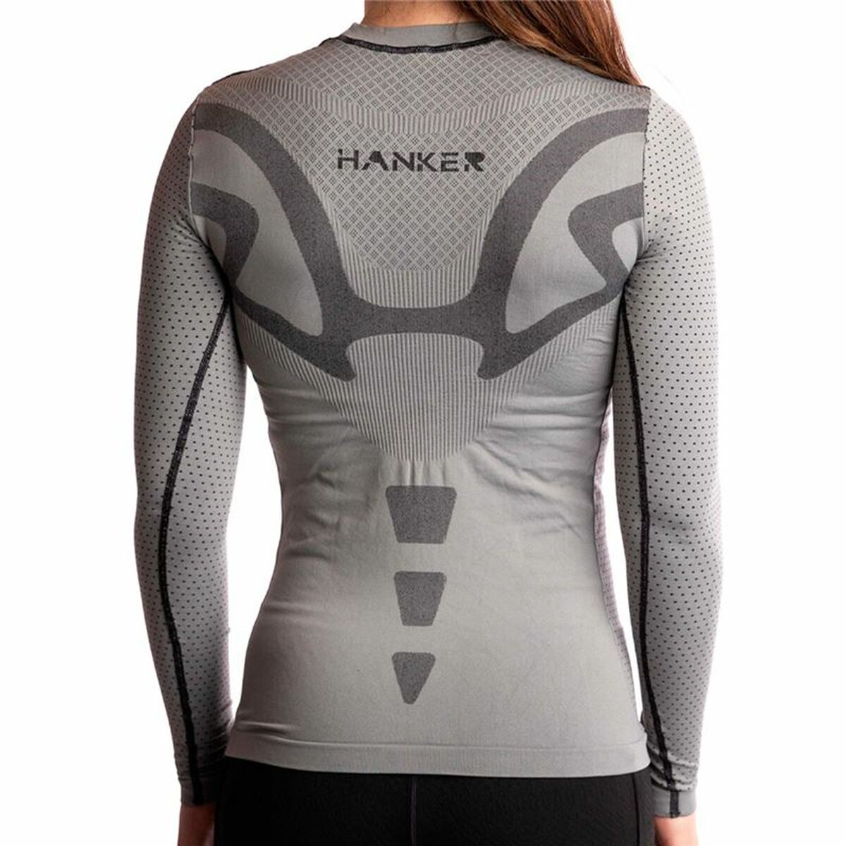 Thermisch t-shirt voor heren Hanker Dadpa Grijs