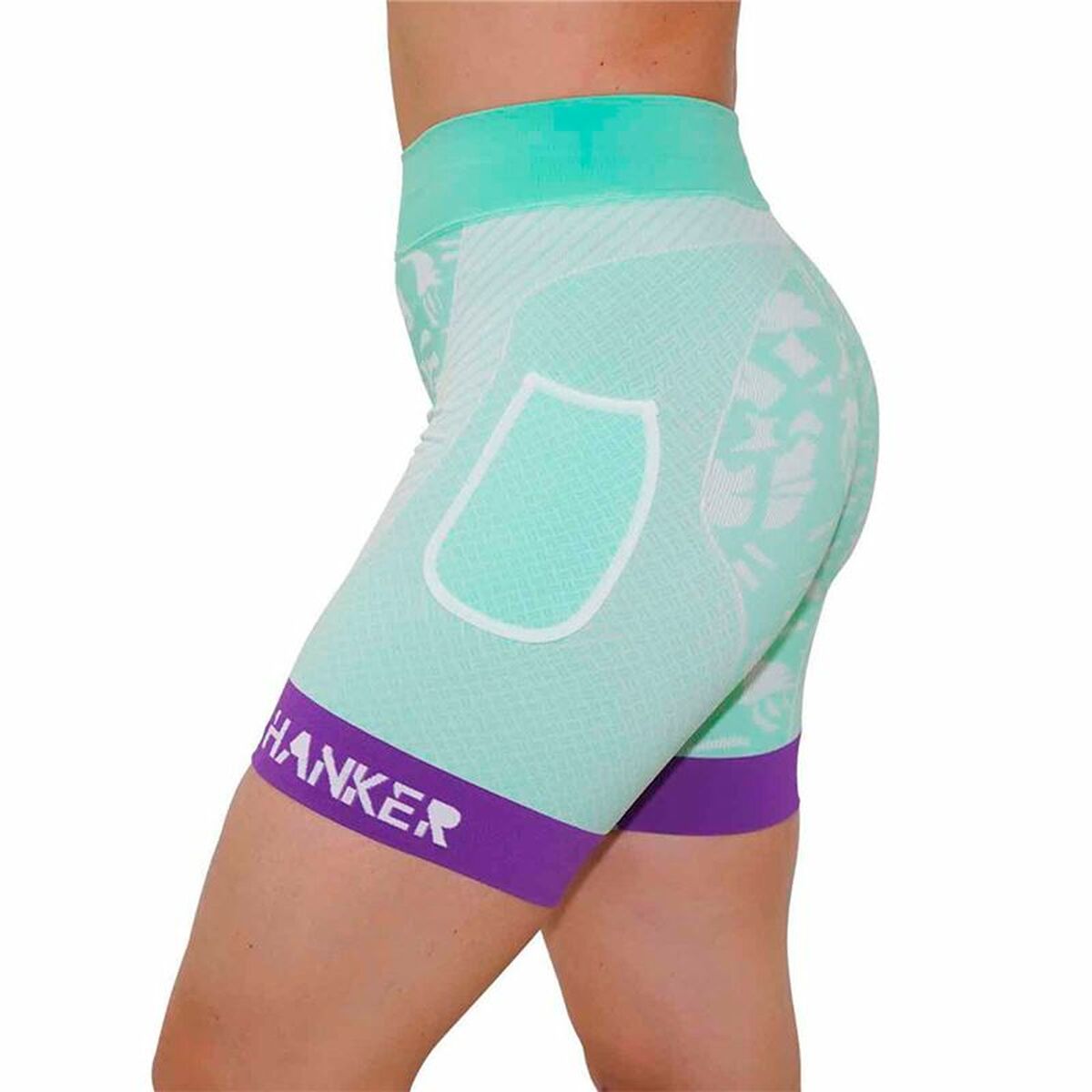 Image secondaire de Legging Court de Sport Hanker Shiwa Aigue marine