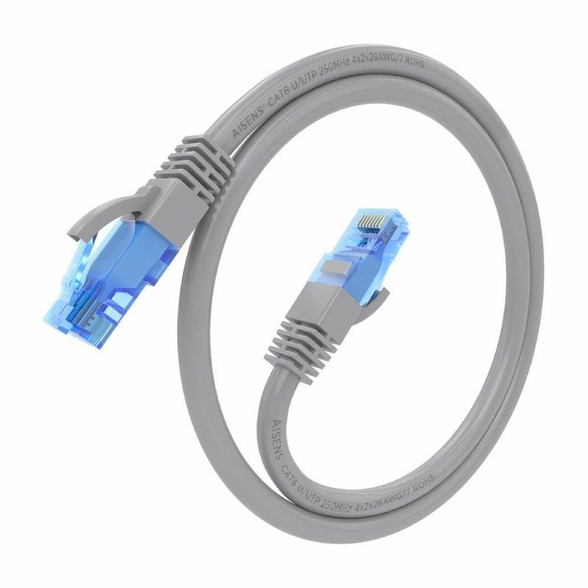 Bild von UTP Category 6 Rigid Network Cable Aisens A135-0783 Grey 15 m