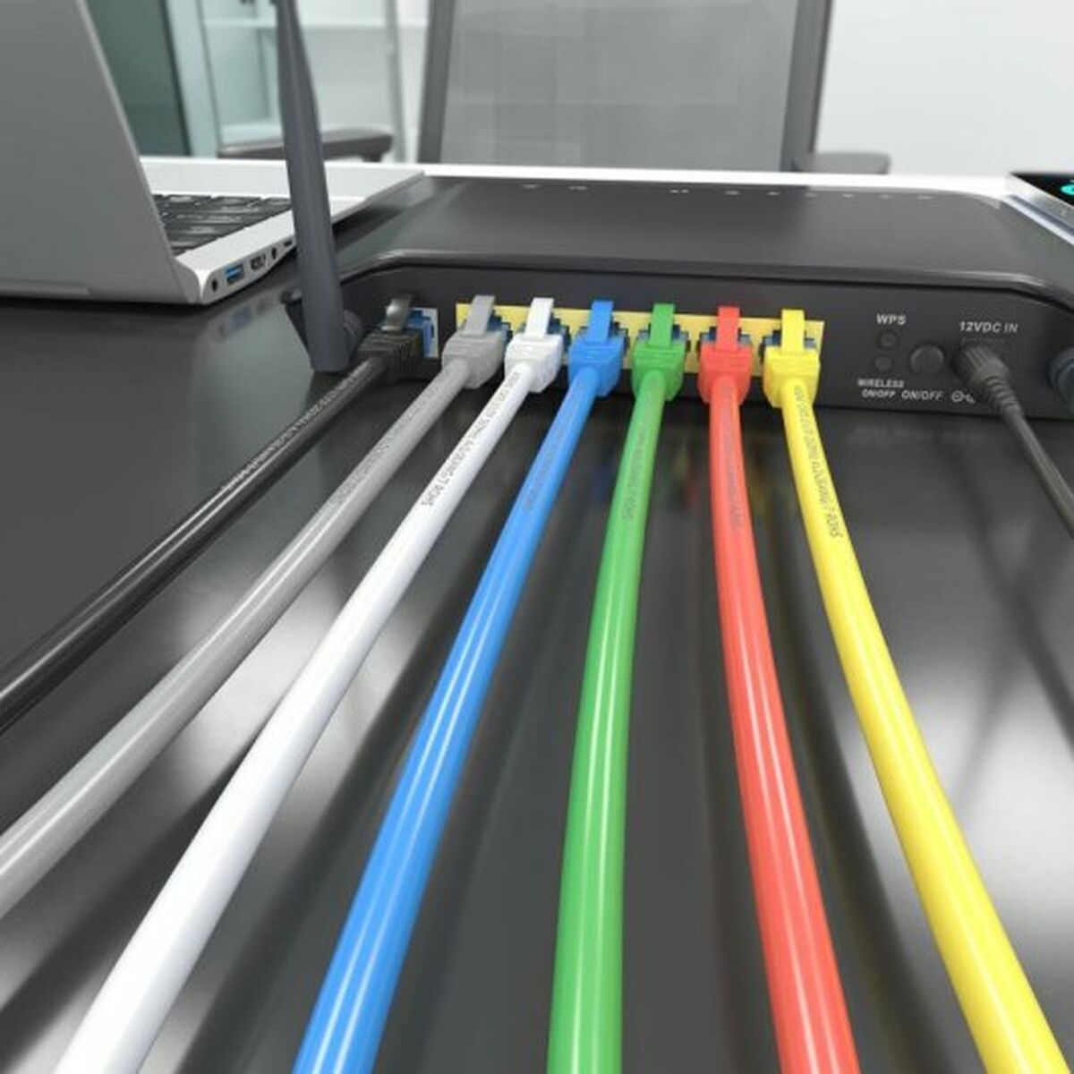 Bild von UTP Category 6 Rigid Network Cable Aisens A135-0783 Grey 15 m