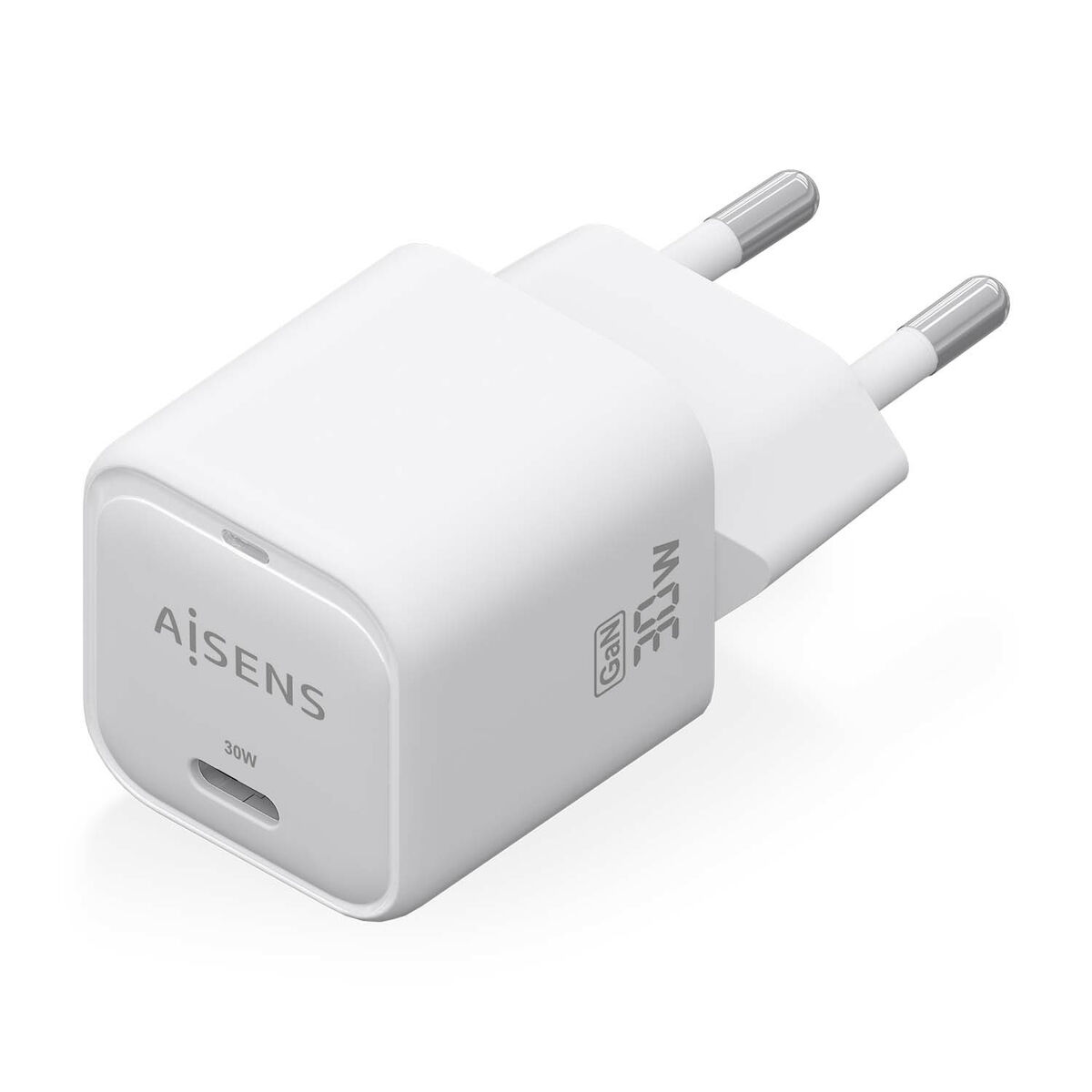 Bild von Wall Charger Aisens ASCH-30W1P018-W White Multicolour 30 W