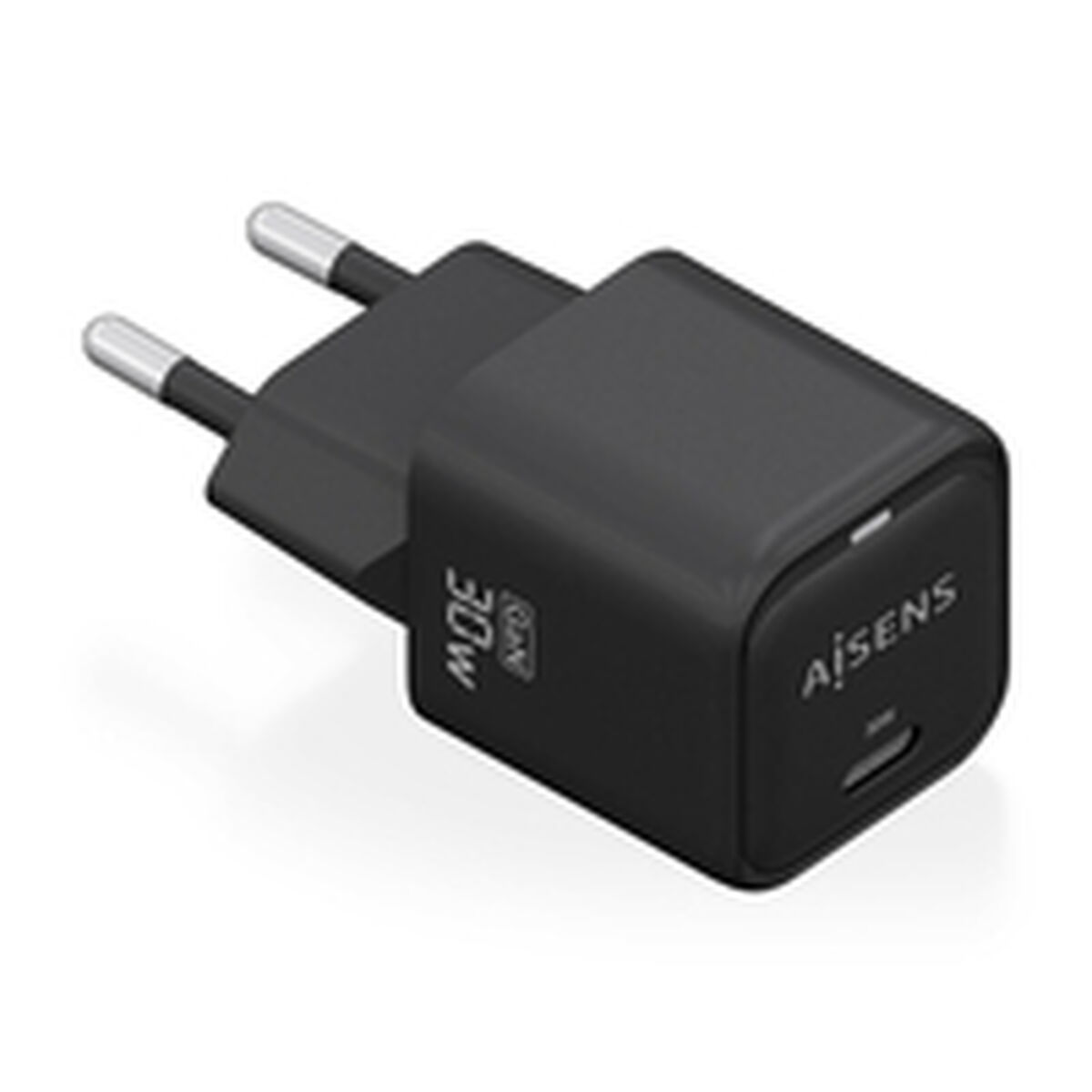 Bild von Wall Charger Aisens ASCH-30W1P019-BK Black Multicolour 33 W