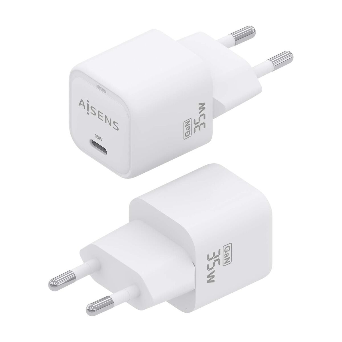 Wall Charger Aisens ASCH-35W1P022-W White Multicolour 35 W