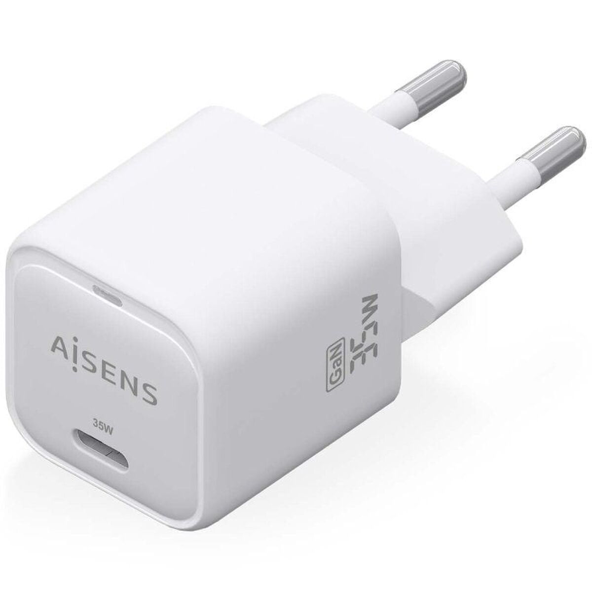 Wall Charger Aisens ASCH-35W1P022-W White Multicolour 35 W