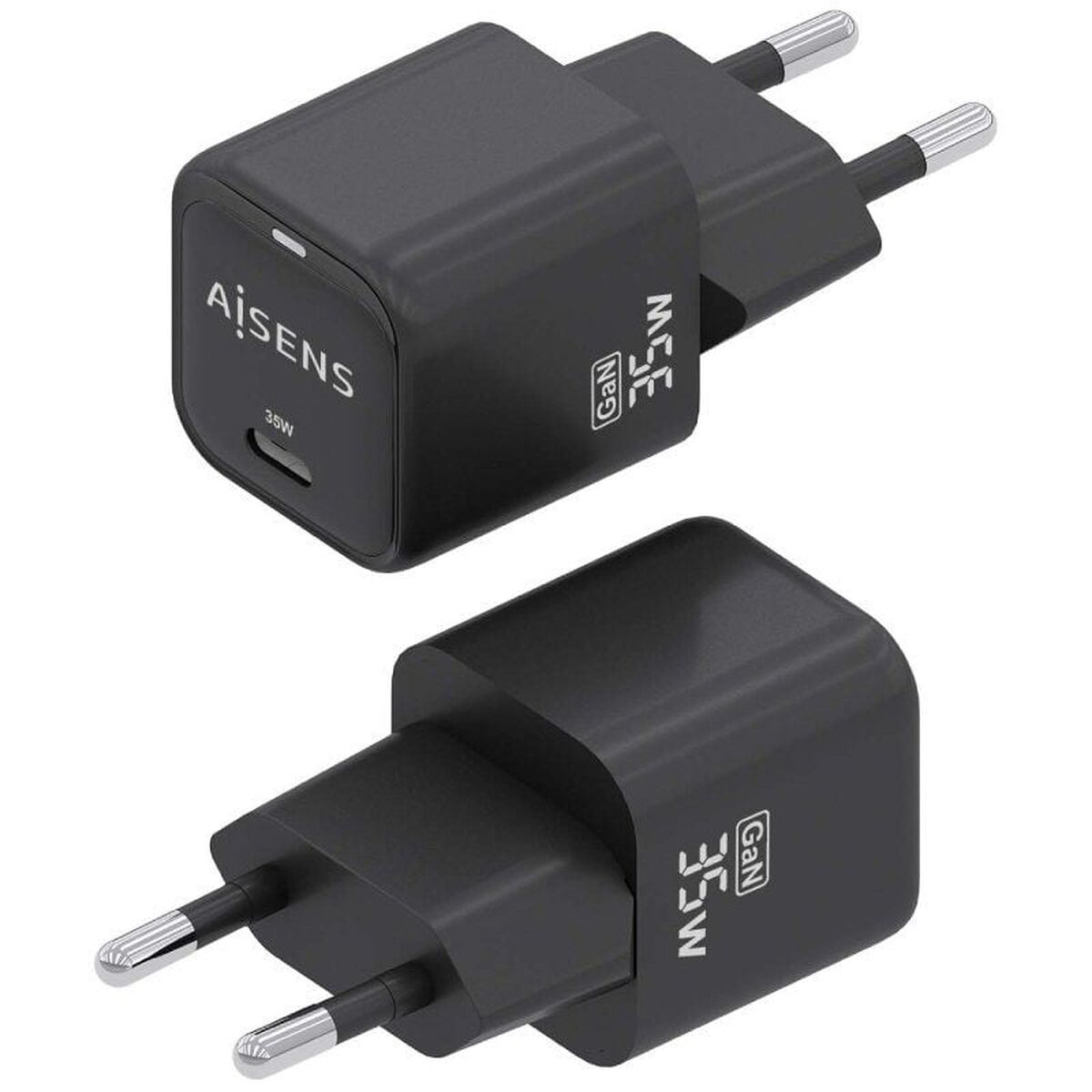 Picture of Wall Charger Aisens ASCH-35W1P023-BK Black Multicolour 35 W