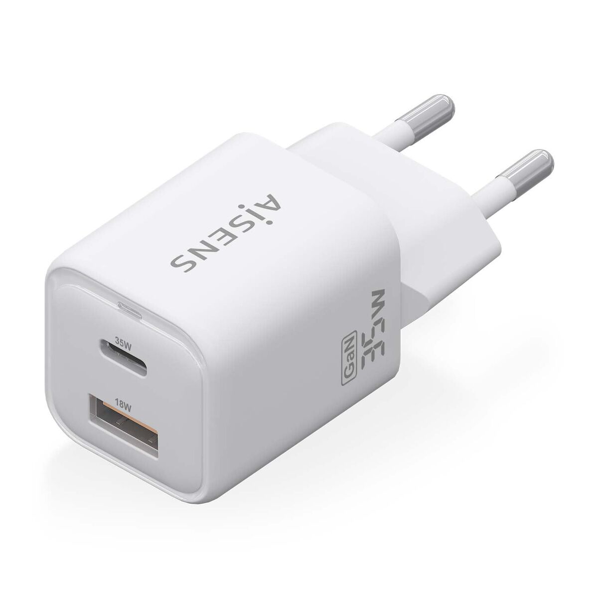 Picture of Wall Charger Aisens ASCH-35W2P024-W White Multicolour