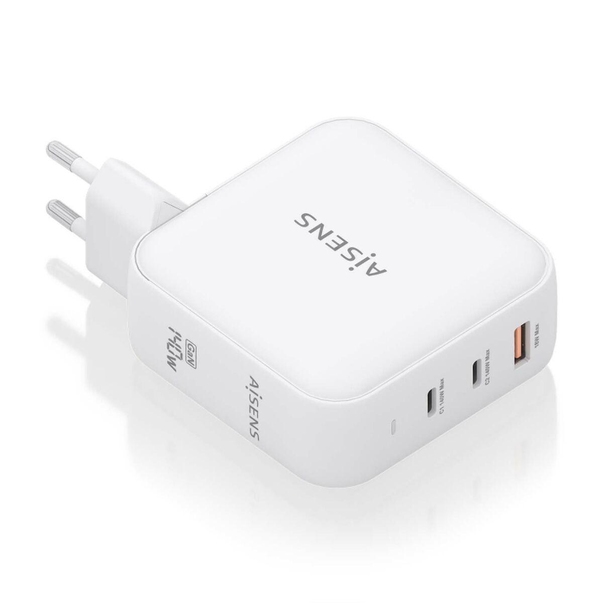 Afbeeldingen van Wall Charger Aisens ASCH-140W3P030-W White Multicolour 140 W (1 Unit)